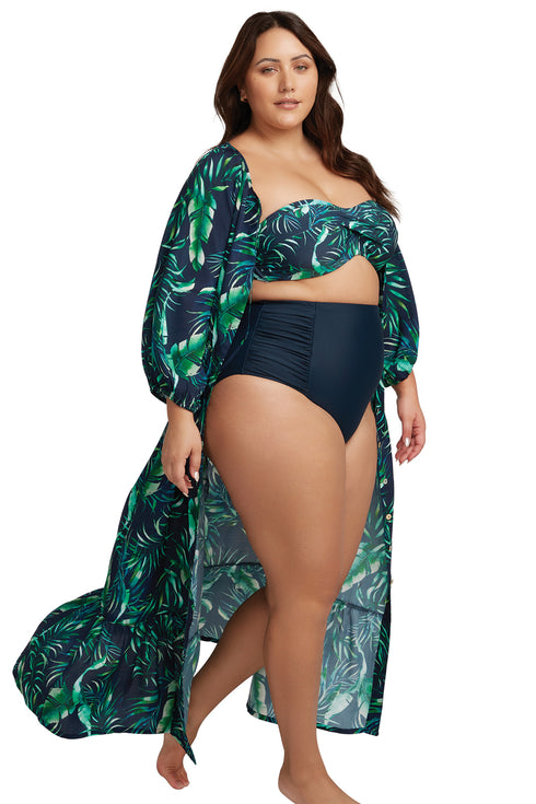 Artesands Palmspiration Elgar Cotton Beach Maxi Dress
